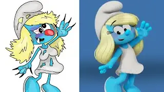 Smurfs Drawing Meme | Official Trailer 2025 | Funny Smurf