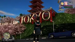Tokyo tower Mod (Vinewood sign is replaced) exclusive for GTA SA: PROJECT JAPAN 4.0