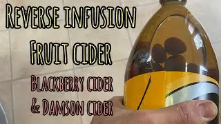 Reverse Infusion Ciders - Blackberry & Damson: Method and Tasting