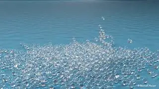 sphere copy with 3dsmax  tyFlow and IRAY+