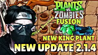 NEW UPDATE PLANT VS ZOMBIES FUSION 2.1.4 BETA 😱 THERE ARE 3 PLANTS KINGS AND ROOF TOP ADVENTURE MODE