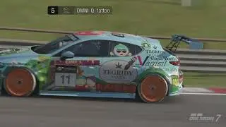 Awesome first lap.
