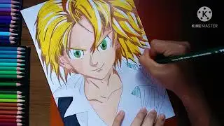 Speed Drawing Meliodas (NANATSU NO TAIZAI)