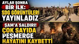 Bir İlk: DSG Görüntüleri Yayınladı.... Şam'dan kötü haber! Çok sayıda peşmerge hayatını kaybetti