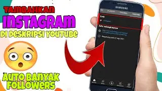 cara menambahkan link Instagram di deskripsi YouTube terbaru 2021