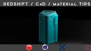 C4D Redshift / Material Tips: LIVE TUTORIAL