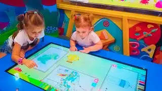 Ariana having fun in game center  Vlog for children  Arishka Play Time  children’s channel