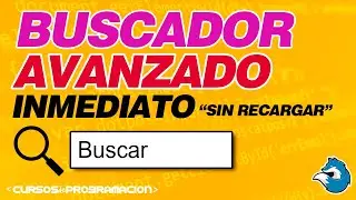 Crear BUSCADOR avanzado