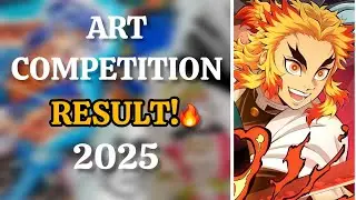 ART COMPETITION RESULT 2025 🤯🔥 