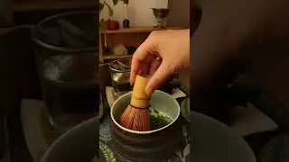 Маття аффогато #чай #матча #маття #мороженое