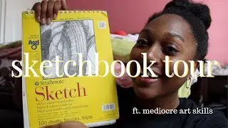 sketchbook tour | the catch is: i have mediocre art skills