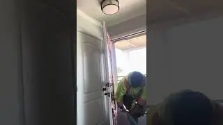 Finally the inspector is here for my window inspection sign off and done happy customer / Contractor