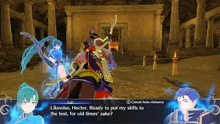 Fire Emblem: Engage - Emblem Lyn & Alear vs Emblem Hector Unique Dialogue