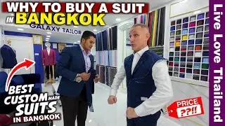 Buying A Suit In BANGKOK | Best Tailor Shop In Bangkok | Quality & Price 