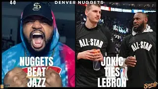 Nuggets BEAT Jazz | Jokic Ties LeBron | Undefeated Champs