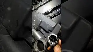 Установка выносного клапана картерных газов на Опель астра h от авто Чери