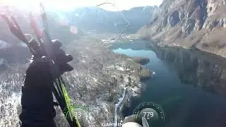 Winter Paraglide Jump - Vogel 2021