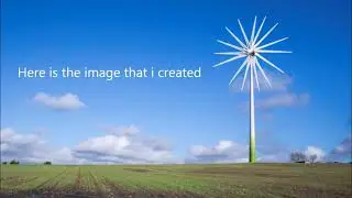 Wind Turbine Flower