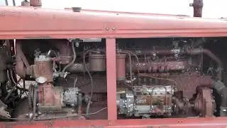 Трактор Т-4А звук двигателя А-01М