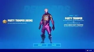 How to get the new style for party trooper