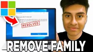 How To Remove Microsoft Family Features! - Tutorial