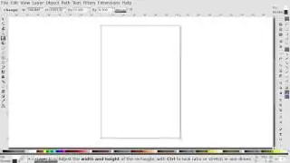 Inkscape 14 Adding Cover Background