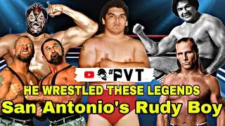 HE WRESTLED THESE LEGENDS San Antonio’s Rudy Boy Gonzalez #PVT #Wrestlefest #RudyBoy #Wrestling
