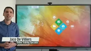 tutortouch Interactive 4K Panel - ScreenShare Pro full tutorial video