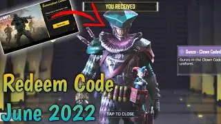 June 25 Codm Redeem Code 2022 | Today Redeem Code Codm | Codm Codes 2022 | Garena Codm Redeem Code