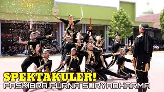 MERINDING! PASKIBRA PURNA SURYADARMA LKBB SAMUDJA 2024