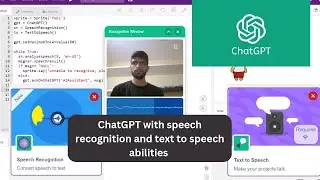 how to access chatGPT with voice commands || #python  @M-BART #chatgpt @STEMpedia