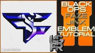 FaZe Jinx Logo : Call of Duty Black Ops 2 Emblem Tutorial