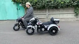 Детский Мотоцикл трицикл Harley-Davidson YBD 7173