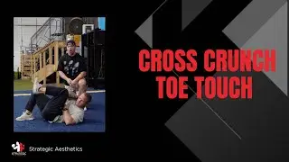 Cross Crunch Toe Touch - Exercise Index