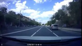 13-08-2017 пр.Азаттык, г.Атырау. Авто Лада, гос.ном. 