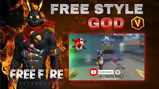 FREE STYLE GOD 😈#freefireclips #gaming #freestyle