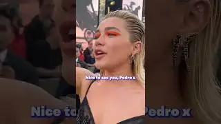 Florence Pugh fangirls over Pedro Pascal on the Thunderbolts red carpet ❤️