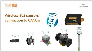 Wireless BLE sensors connection to CANUp