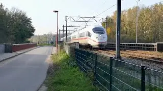 DB ICE 4684 komt uit Utrecht richting Arnhem - DB ICE