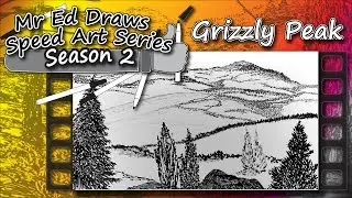 Grizzly Peak Near Ashland Oregon - Mr Ed Draws It and Erases It