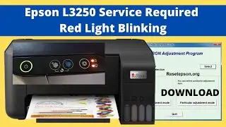Epson L3250 Service Required? How to Reset Ink Pad with L3210 Resetter [2026]