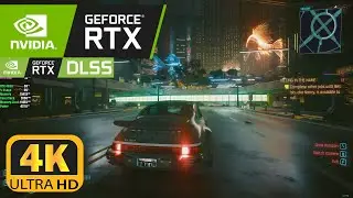 Cyberpunk 2077 2.0 Path Tracing DLSS 3.5 - RTX 4090 + i9 13900K (4K Benchmark, Max Settings)