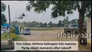 The Helicopter 🚁 get 🔥 hit 🔥  by Massive 💆 Thing 🤔