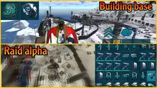 ( ARK MOBILE ) RAID ALPHA 🔥 Build fob ✅ part 1
