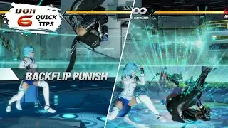 Hayate's Backflip Punish | DOA6 Quick Tips
