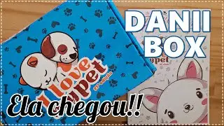 UNBOXING - Danii Box - I Love my Pet -  21ª edição - Papelaria Lojinha da Danii
