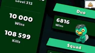 reaching 10 k wins on Zombs royale