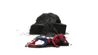 SPIDERMAN AND MAGNETIC BALLS