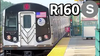 ⁴ᴷ⁶⁰ R160 Operating on the Rockaway Park Shuttle