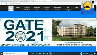 How to Apply for GATE 2021 | Good news | 3rd Year & Final Year Eligible | B.tech | Last date-15 Sept